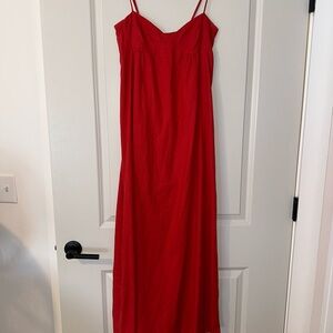Red Maxi Dress
